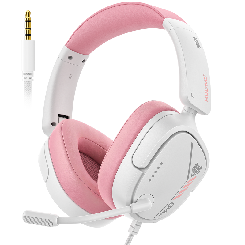 Gaming Headset Rgb - سماعة ألعاب NUBWO HG04L لأجهزة PS5/PS4