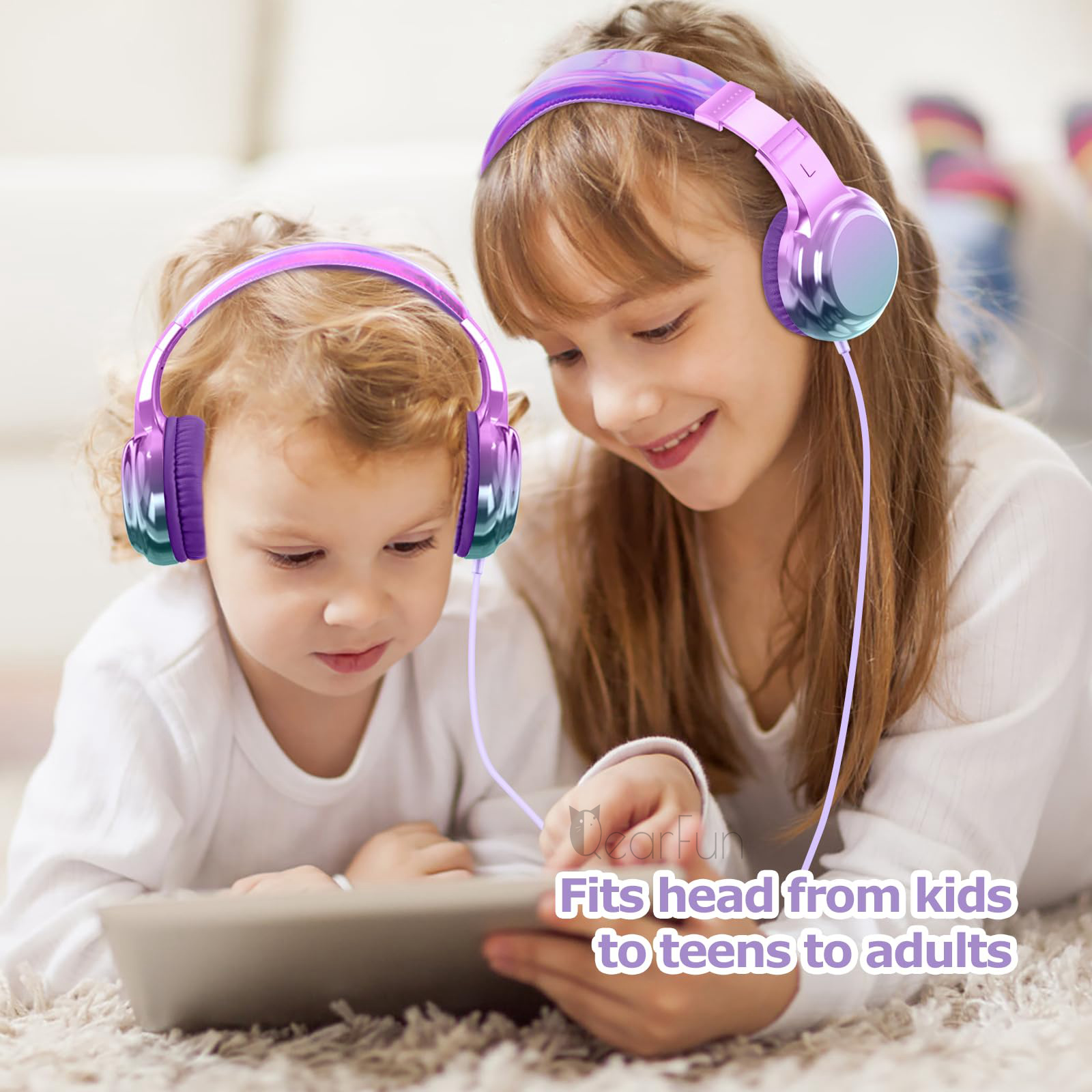 سماعات رأس للأطفال بتدرج لوني  - مراجعة Gaming Headset Rgb وسعره