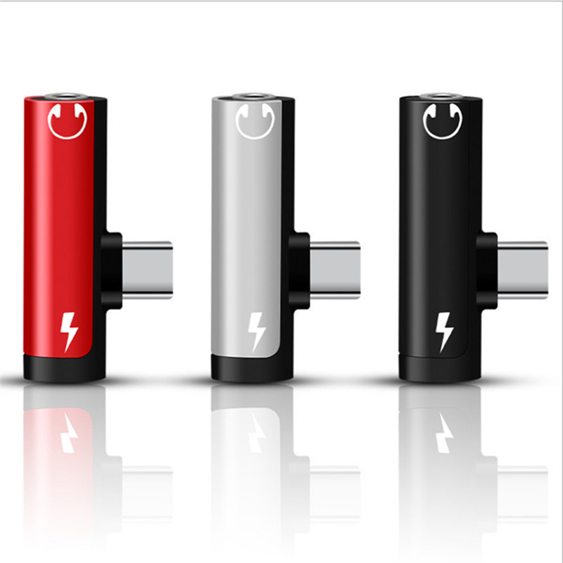 محول تايب سي 2 في 1 لهواوي إلى - مراجعة Earphone Splitter Jack وسعره