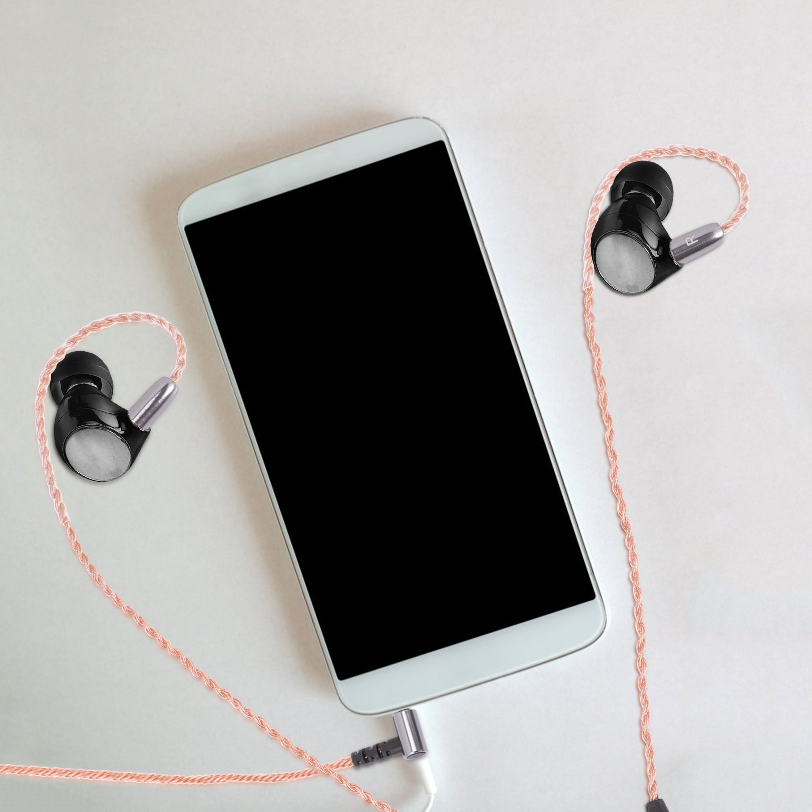 كابل بديل مرن عالي الجودة من P - مراجعة Wired Earphone Mic وسعره