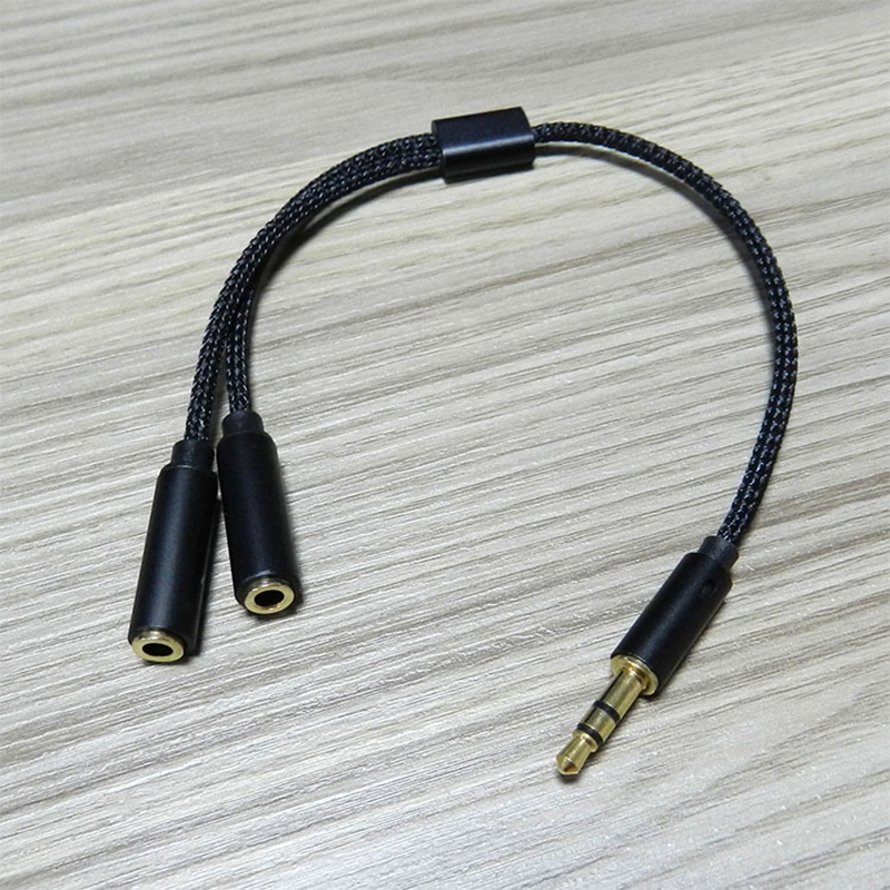 1 قطعة 3.5 مللي متر مقسم صوت Y - مراجعة Earphone Splitter Jack وسعره