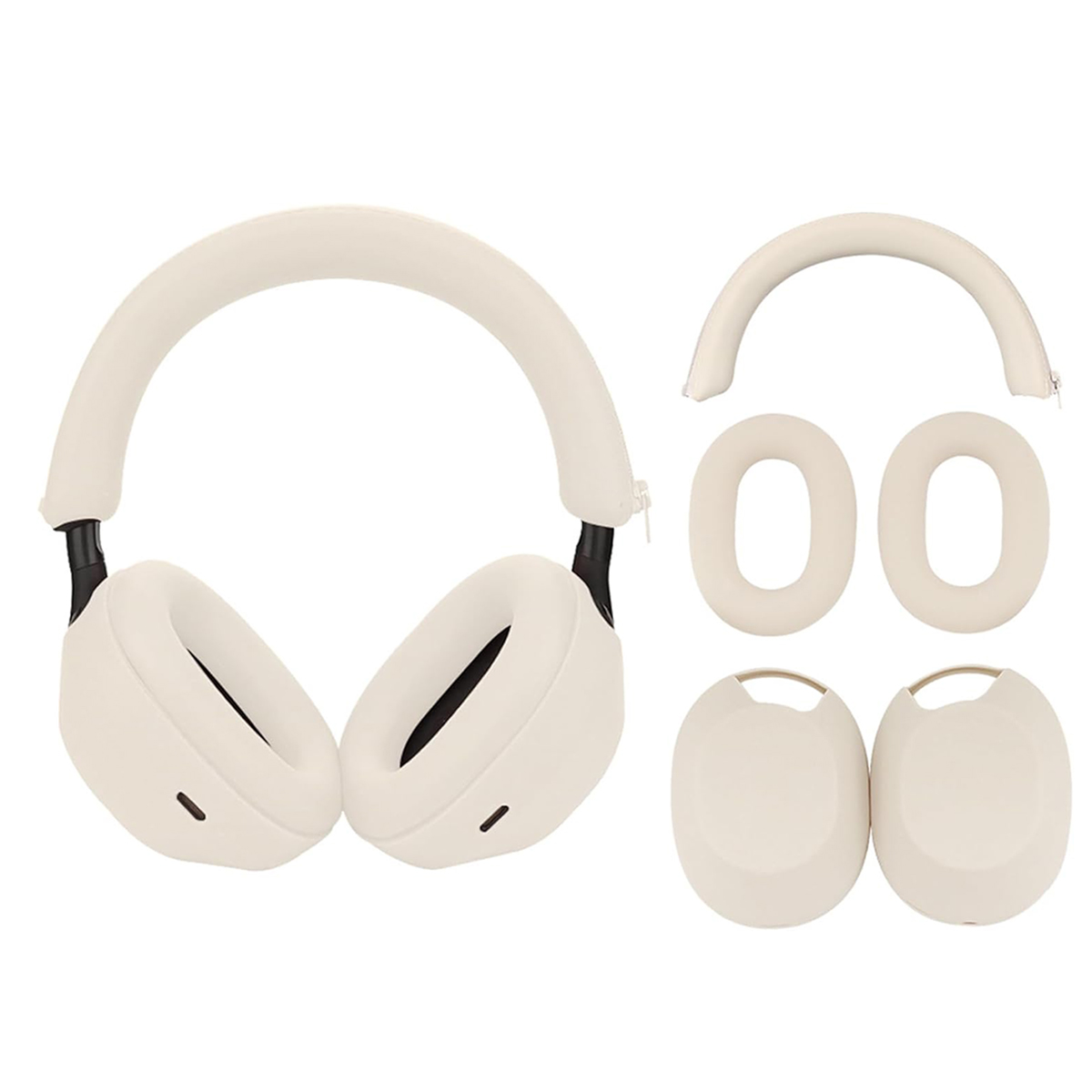غطاء سيليكون واقي لسوني ، غطاء - مراجعة Sony Headphone Wh-1000Xm5 وسعره